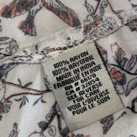 RANNA GiLL Anthropologie Faye Floral Top Multicolor Flowers, Tank Size Small - Picture 5 of 8